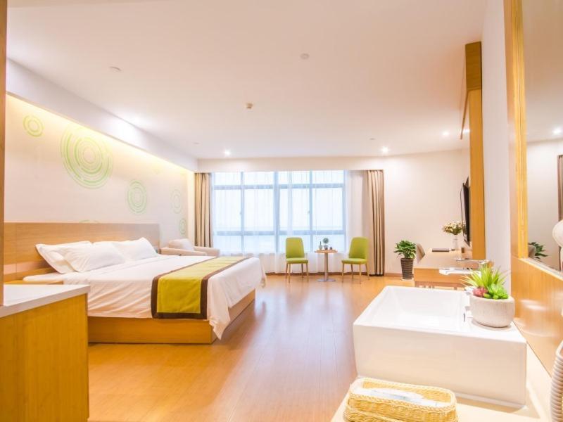 Greentree Inn Wuxi Huishan District Yangshan Town Jiayang Life Plaza Business Hotel Цзясин Экстерьер фото