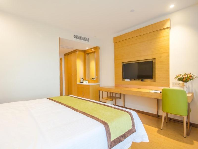 Greentree Inn Wuxi Huishan District Yangshan Town Jiayang Life Plaza Business Hotel Цзясин Экстерьер фото