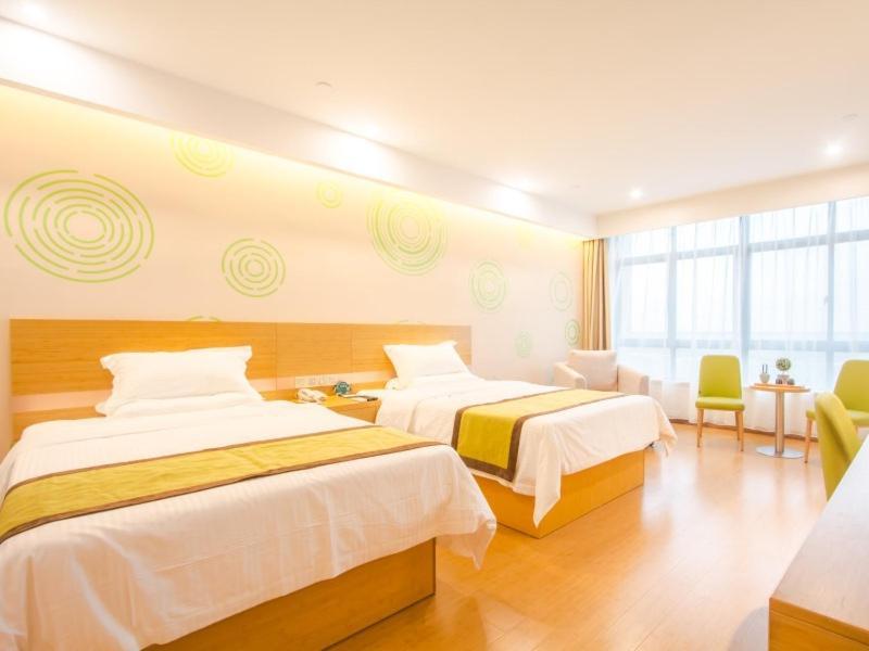 Greentree Inn Wuxi Huishan District Yangshan Town Jiayang Life Plaza Business Hotel Цзясин Экстерьер фото