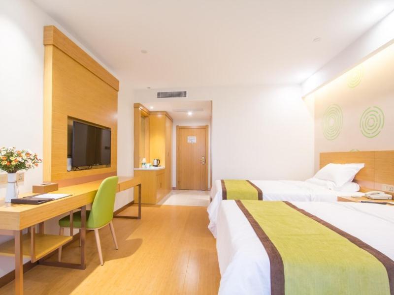 Greentree Inn Wuxi Huishan District Yangshan Town Jiayang Life Plaza Business Hotel Цзясин Экстерьер фото